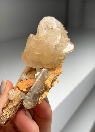 Amazing Cerussite on Limonite Matrix