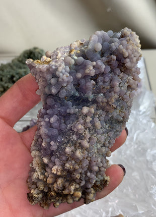 Grape Agate Lot - From Sulawesi, Indonesia - 6 Pieces !