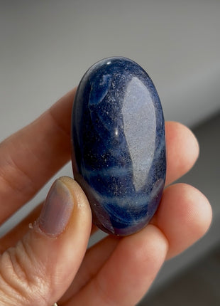 Blue Sapphire Lingam