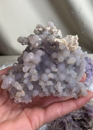 Grape Agate Lot - From Sulawesi, Indonesia - 6 Pieces !