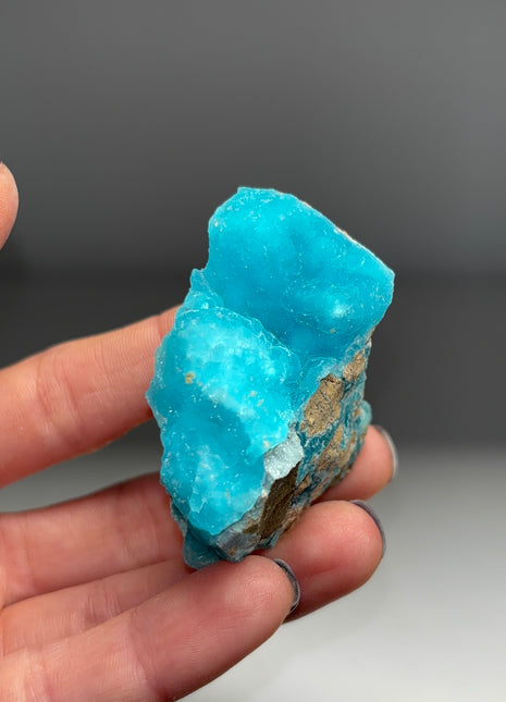 Sparkling Sky Blue Hemimorphite