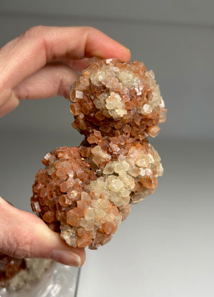 4 Piece Lot ! Aragonite Disco Ball Specimens