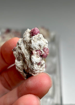 18 Pieces ! Raspberry Grossular Garnet Specimens Lot !
