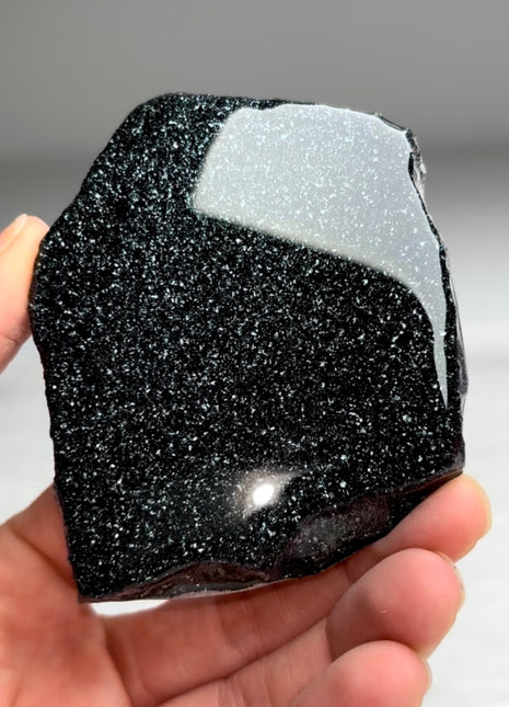 High Grade Specularite Slab from Lake Superior, Michigan