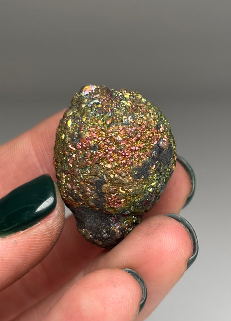 Marcasite Disco Ball with Rainbows