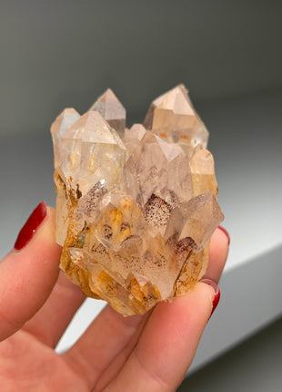 Sunset Hyaline Quartz with Great Phantoms   # PM0202