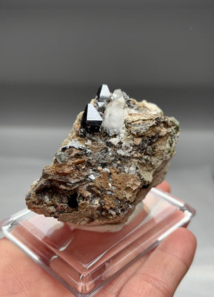 Perfect ! Anatase with Quartz Collection # 438