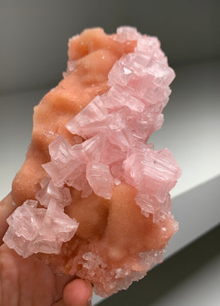 Pink Halite with Great Crystallization - from Searles Lake, California