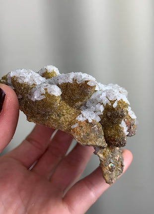 Wow ! Chalcopyrite with Calcite - From Trepca Mine, Kosovo