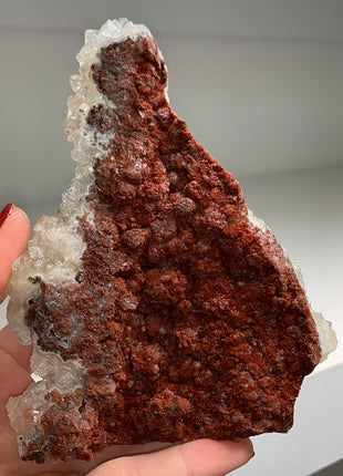 Wow ! Apophyllite and Pink Stilbite with Red Matrix
