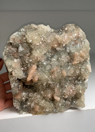 Very High Grade Apophyllite with Pink Stilbite # PM0221