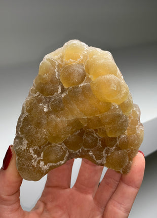 Glittery Yellow Botryoidal Fluorite
 # PM0149