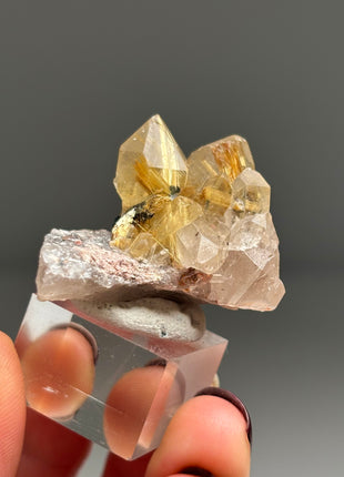 Quartz with Rutile Star - from Novo Horizonte