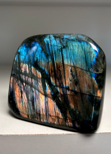 Flashy Colorful Labradorite from Madagascar