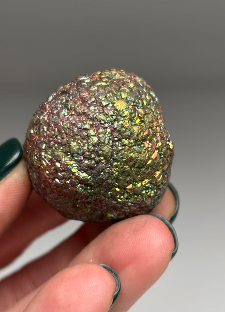 Marcasite Disco Ball with Rainbows