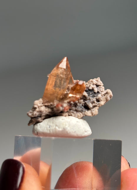 Red Topaz from Mexico
