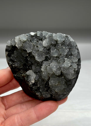 Very High Grade Druzy Black Chalcedony