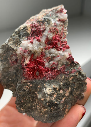 Spiky Erythrite Specimen - From Agoudal mine