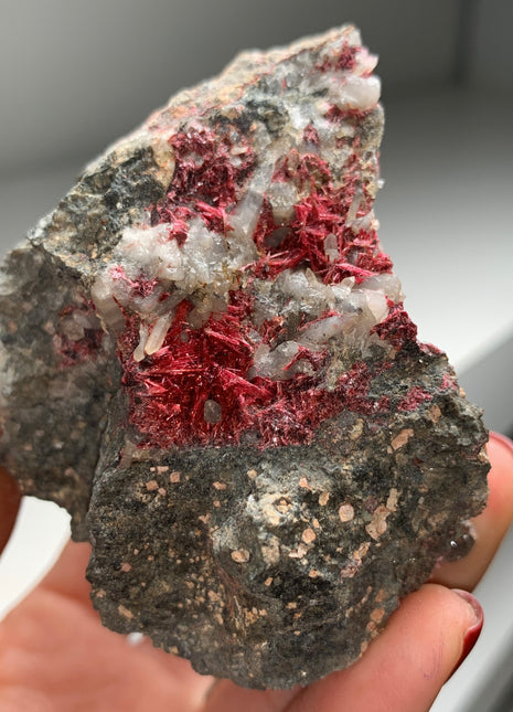 Spiky Erythrite Specimen - From Agoudal mine