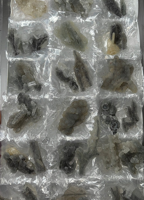 29 Pieces ! Druzy Blue Chalcedony Lot