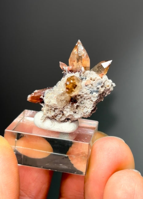 Red Topaz from Mexico