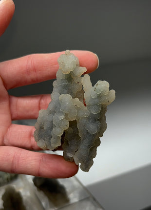 9 Pieces ! Druzy Blue Chalcedony Lot