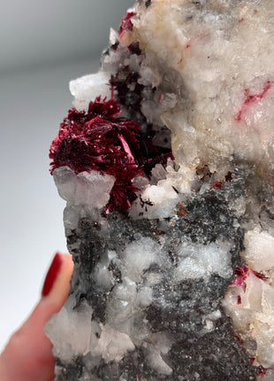 Magenta Red Erythrite Specimen - From Agoudal mine