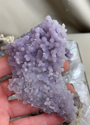 Grape Agate Lot - From Sulawesi, Indonesia - 6 Pieces !