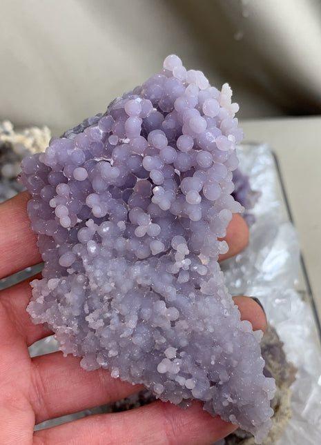 Grape Agate Lot - From Sulawesi, Indonesia - 6 Pieces !