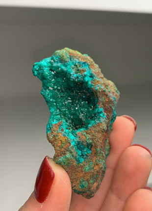 Green Dioptase Geode PM049