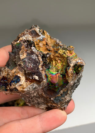 Very High Grade Rainbow Goethite Lot 🌈 From M. San Valentin, Spain 6 Pieces !