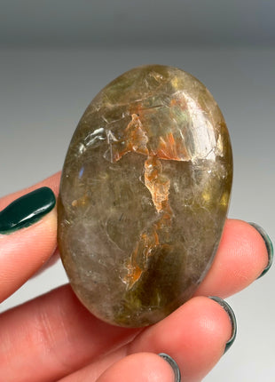 Golden Red Mica with Quartz