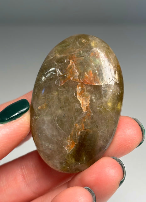 Golden Red Mica with Quartz