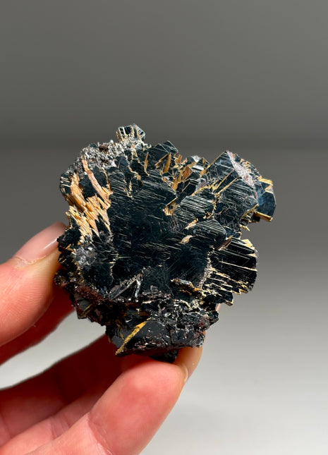 Hematite with Rutile from Brazil