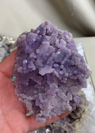 Grape Agate Lot - From Sulawesi, Indonesia - 6 Pieces !