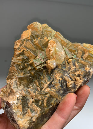 Amazing and Rare ! Iridescent Rainbow Fluorite 🌈