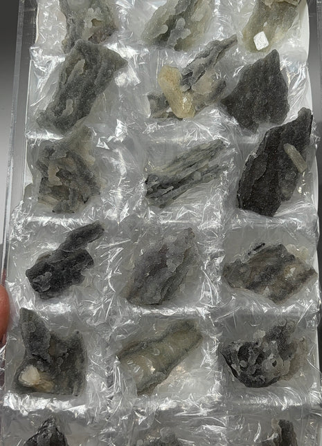 18 Pieces ! Druzy Blue Chalcedony Lot