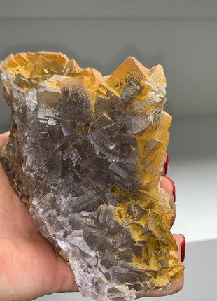 Amazing and Rare ! Iridescent Rainbow Fluorite 🌈