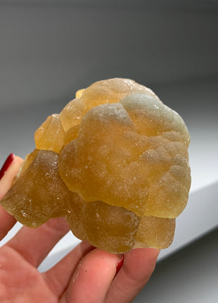 Glittery Yellow Botryoidal Fluorite
 # PM0150