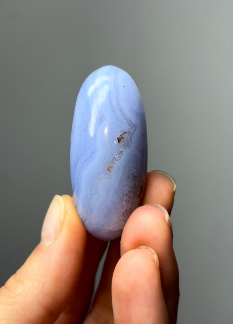 Blue Lace Agate Lingham