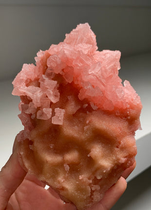 Pink Halite with Great Crystallization - from Searles Lake, California