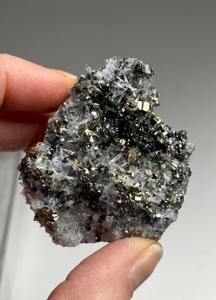 6 Pieces ! Lustrous Pyrite with Quartz Lot