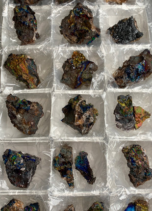 Very High Grade Rainbow Goethite Lot 🌈 From M. San Valentin, Spain 21 Pieces !