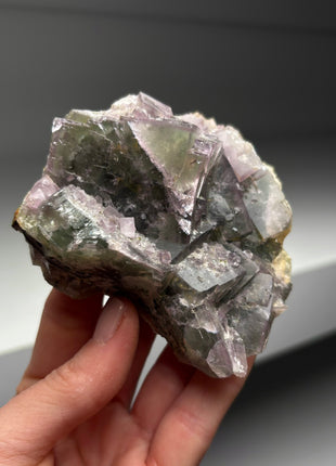 Green Purple Bicolor Fluorite from Weardale, England Collection # 292