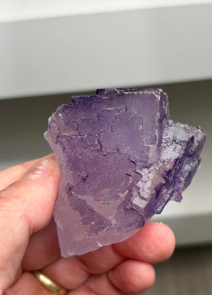 Blurple Fluorite from Muzquiz, Mexico