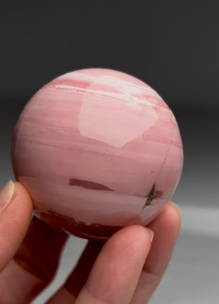 Pink Opal Sphere from Australia