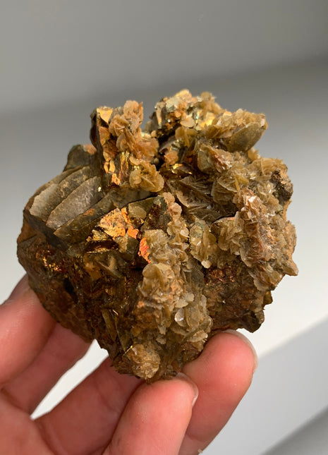 Chalcopyrite with Siderite ๐ - Kaiwu mine