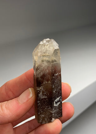 Smoky Phantom Quartz Lot - Hallelujah Junction, Nevada - 9 Pieces !