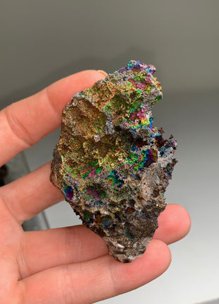 Very High Grade Rainbow Goethite Lot 🌈 From M. San Valentin, Spain 9 Pieces !