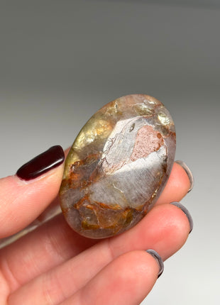 6 Piece Lot ! Golden Red Mica with Quartz